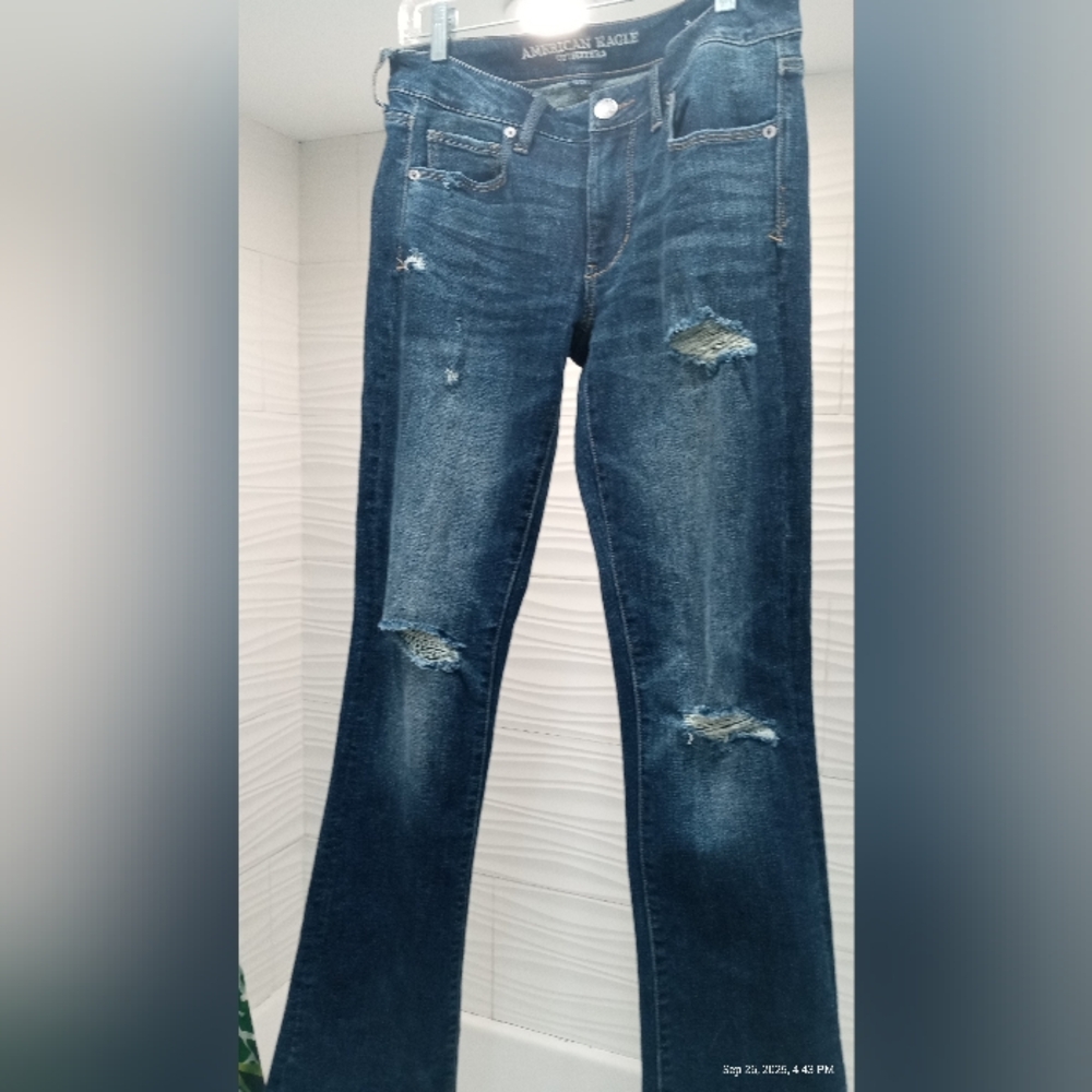 American Eagle Outfitters Stretch Blue Denim